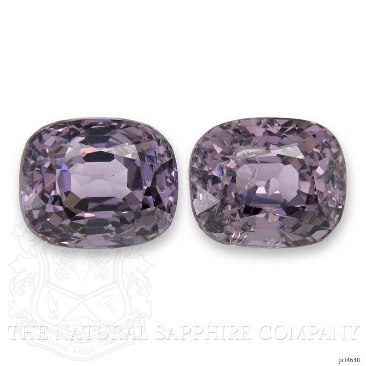 2.75 Ct.Tw. Purple Spinel Pair from Burma (Myanmar)