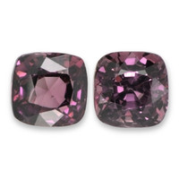 2.27&nbsp;Ct.Tw.Total Carat Weight Pinkish Purple Spinel Pair from Burma (Myanmar) Video