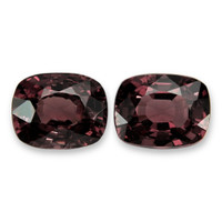2.50&nbsp;Ct.Tw.Total Carat Weight Pinkish Red Spinel Pair from Burma (Myanmar) Video