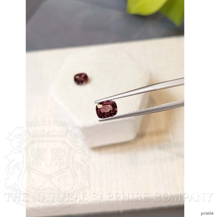 2.50 Ct.Tw. Pinkish Red Spinel Pair from Burma (Myanmar)