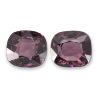 2.30&nbsp;Ct.Tw.Total Carat Weight Purple Spinel Pair from Burma (Myanmar) Video