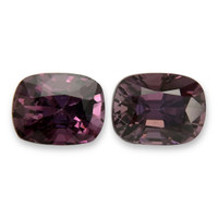 2.46&nbsp;Ct.Tw.Total Carat Weight Purple Spinel Pair from Burma (Myanmar) Video