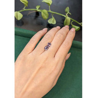 2.23&nbsp;Ct.Tw.Total Carat Weight Bluish Purple Spinel Pair from Burma (Myanmar) Life Style