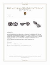 2.27&nbsp;Ct.Tw.Total Carat Weight Grey Spinel Pair from Burma (Myanmar) Appraisal