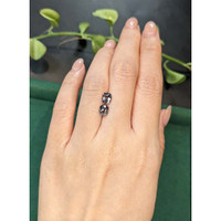 2.27&nbsp;Ct.Tw.Total Carat Weight Grey Spinel Pair from Burma (Myanmar) Life Style