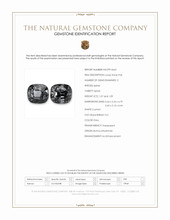 2.16 Ct.Tw.Total Carat Weight Grey Spinel Pair from Burma (Myanmar) Scan Report