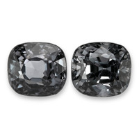 2.16&nbsp;Ct.Tw.Total Carat Weight Grey Spinel Pair from Burma (Myanmar) Video