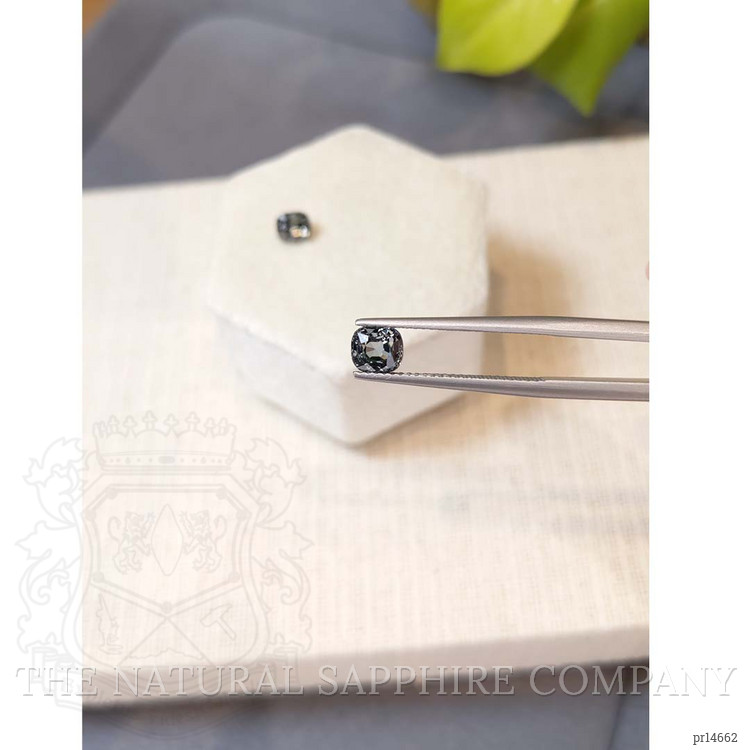 2.16 Ct.Tw. Grey Spinel Pair from Burma (Myanmar)