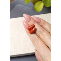 13.18&nbsp;Ct.Tw.Total Carat Weight Salmon (Orangish Red) Coral Pair from Italy Life Style