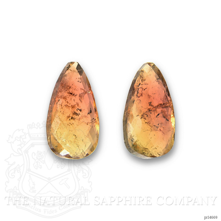 55.99 Ct.Tw. Yellowish Brown Tourmaline Pair from Brazil