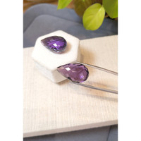 69.32 Ct.Tw.Total Carat Weight Purple Amethyst Pair from Brazil Life Style