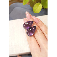 69.32 Ct.Tw.Total Carat Weight Purple Amethyst Pair from Brazil Life Style