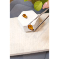 9.35&nbsp;Ct.Tw.Total Carat Weight Orangish Brown Citrine Pair from Brazil Life Style