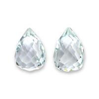 4.64 Ct.Tw.Total Carat Weight Blue Aquamarine Pair from Brazil Video