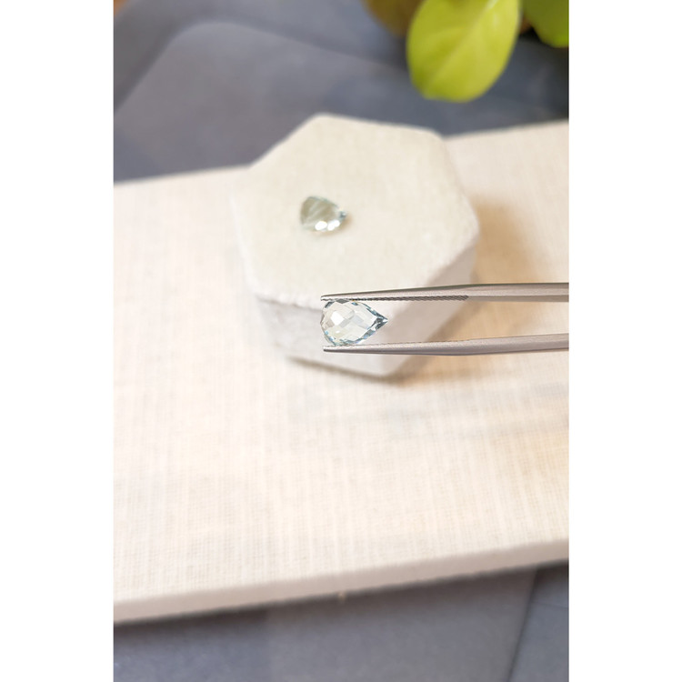 4.64 Ct.Tw. Blue Aquamarine Pair from Brazil