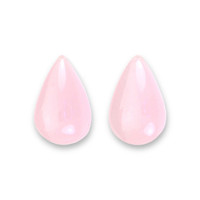 22.14&nbsp;Ct.Tw.Total Carat Weight Pink Rose Quartz Pair from Brazil Video
