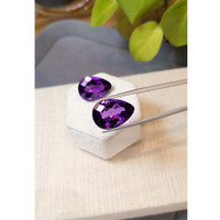 29.04 Ct.Tw.Total Carat Weight Purple Amethyst Pair from Brazil Life Style