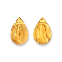 16.46 Ct.Tw.Total Carat Weight Golden Citrine Pair from Brazil Video