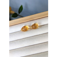 22.78&nbsp;Ct.Tw.Total Carat Weight Golden Citrine Pair from Brazil Life Style