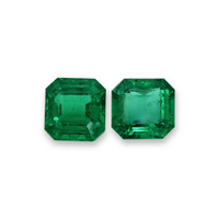 13.02 Ct.Tw.Total Carat Weight Emerald Pair from Zambia Video