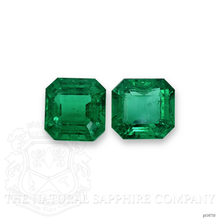 13.02 Ct.Tw. Emerald Pair from Zambia