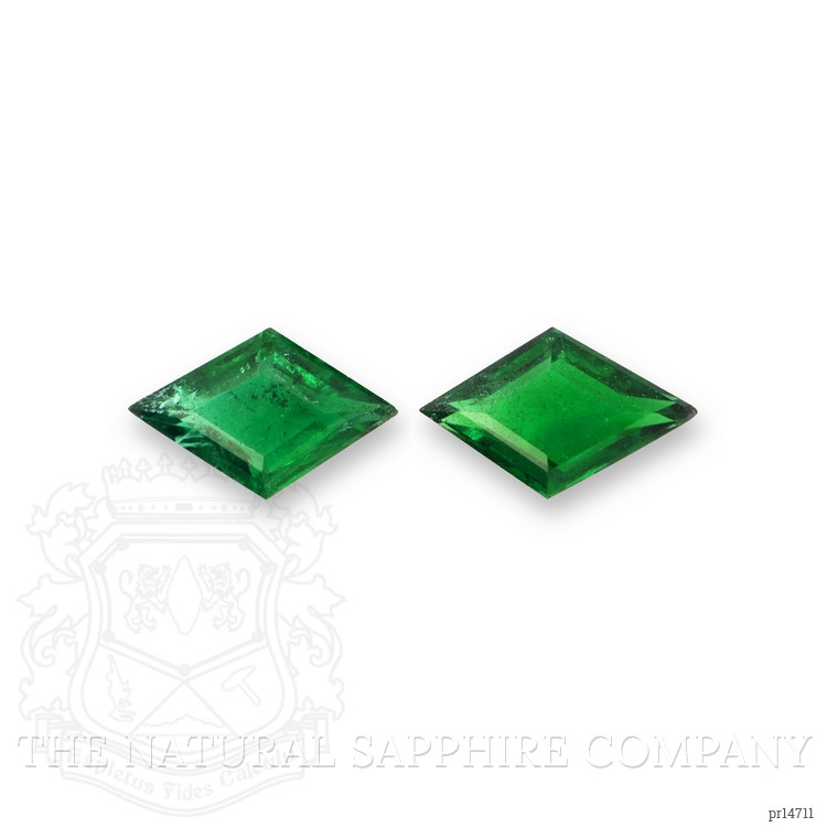 6.65 Ct.Tw. Emerald Pair from Zambia