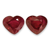 4.17&nbsp;Ct.Tw.Total Carat Weight Ruby Pair from Burma (Myanmar) Video