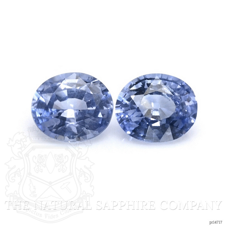 0.97 Ct.Tw. Blue Sapphire Pair from Ceylon (Sri Lanka)
