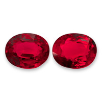 4.48&nbsp;Ct.Tw.Total Carat Weight Ruby Pair from Mozambique Video
