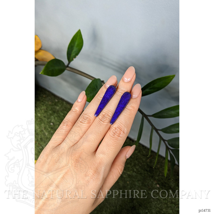31.31 Ct.Tw. Lapis Pair from Afghanistan