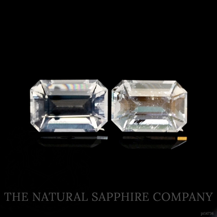 1.12 Ct.Tw. Rainbow Moonstone Pair from Ceylon (Sri Lanka)