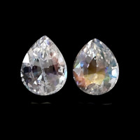 0.94&nbsp;Ct.Tw.Total Carat Weight Rainbow Moonstone Pair from Ceylon (Sri Lanka) Video