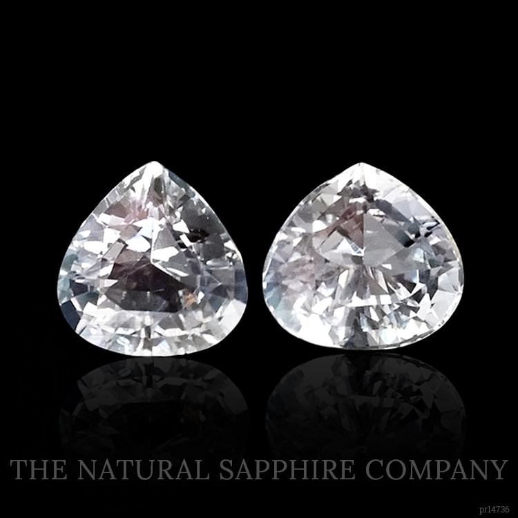 0.81 Ct.Tw. Rainbow Moonstone Pair from Ceylon (Sri Lanka)