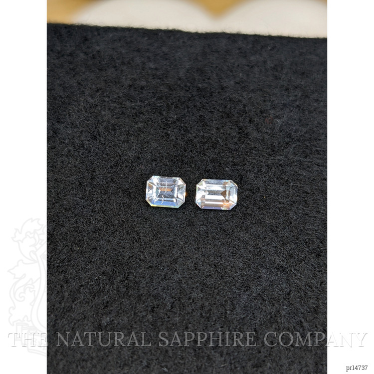 1.18 Ct.Tw. Rainbow Moonstone Pair from Ceylon (Sri Lanka)
