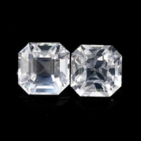 1.18&nbsp;Ct.Tw.Total Carat Weight Rainbow Moonstone Pair from Ceylon (Sri Lanka) Video
