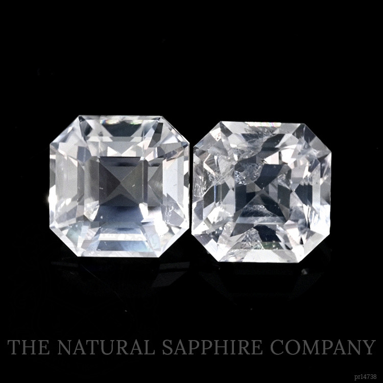 1.18 Ct.Tw. Rainbow Moonstone Pair from Ceylon (Sri Lanka)
