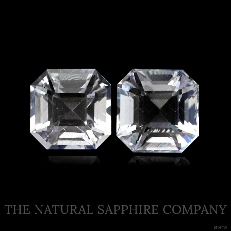 0.96 Ct.Tw. Rainbow Moonstone Pair from Ceylon (Sri Lanka)