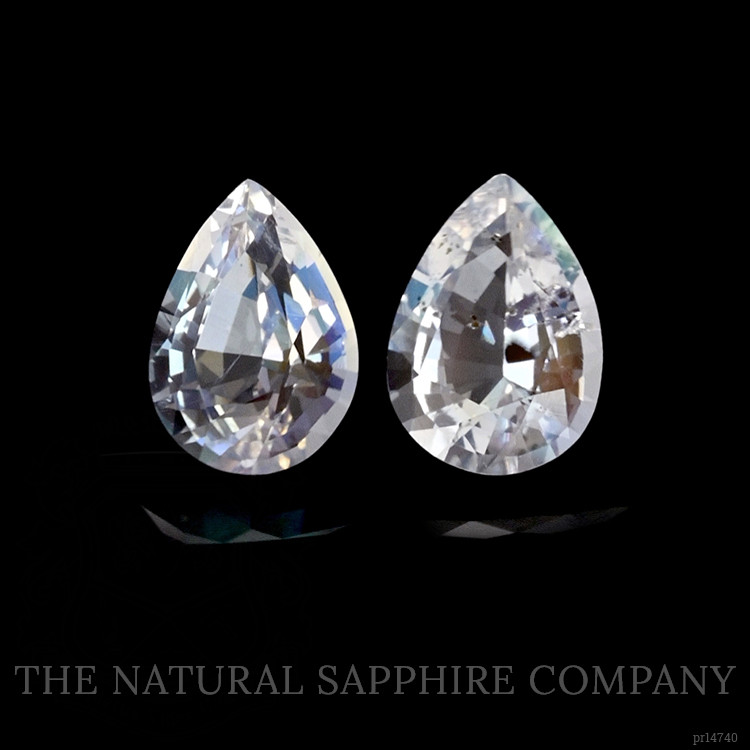 1.34 Ct.Tw. Rainbow Moonstone Pair from Ceylon (Sri Lanka)