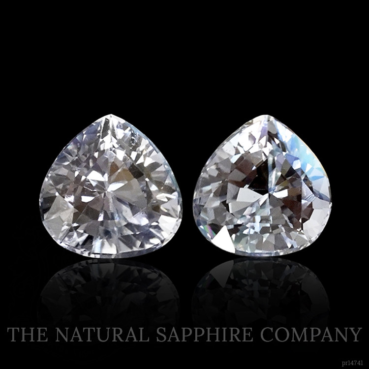 1.43 Ct.Tw. Rainbow Moonstone Pair from Ceylon (Sri Lanka)