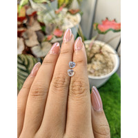 1.43&nbsp;Ct.Tw.Total Carat Weight Rainbow Moonstone Pair from Ceylon (Sri Lanka) Life Style