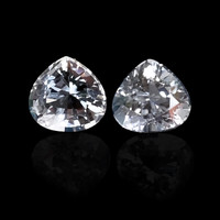 0.97&nbsp;Ct.Tw.Total Carat Weight Rainbow Moonstone Pair from Ceylon (Sri Lanka) Video