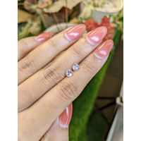 0.97&nbsp;Ct.Tw.Total Carat Weight Rainbow Moonstone Pair from Ceylon (Sri Lanka) Life Style