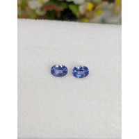 2.08&nbsp;Ct.Tw.Total Carat Weight Blue Sapphire Pair from Ceylon (Sri Lanka) Life Style