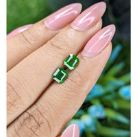 1.61 Ct.Tw.Total Carat Weight Tsavorite Garnet Pair from Kenya Life Style