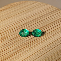 1.69 Ct.Tw.Total Carat Weight Emerald Pair from Colombia Life Style