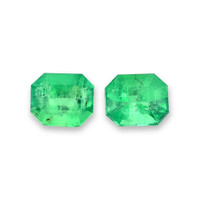 9.86&nbsp;Ct.Tw.Total Carat Weight Emerald Pair from Colombia Video