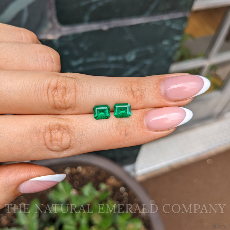 2.04 Ct.Tw. Emerald Pair from Colombia