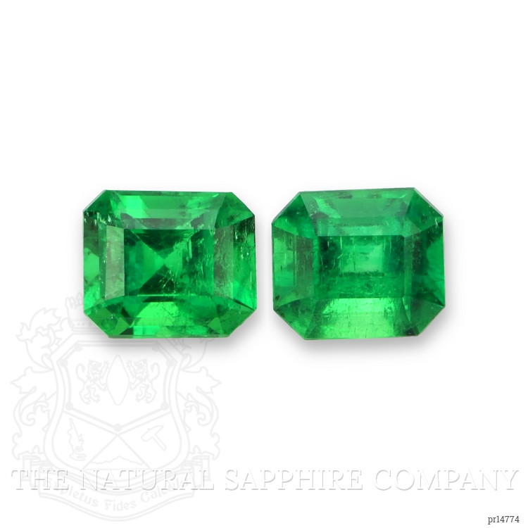 1.59 Ct.Tw. Emerald Pair from Colombia - Muzo
