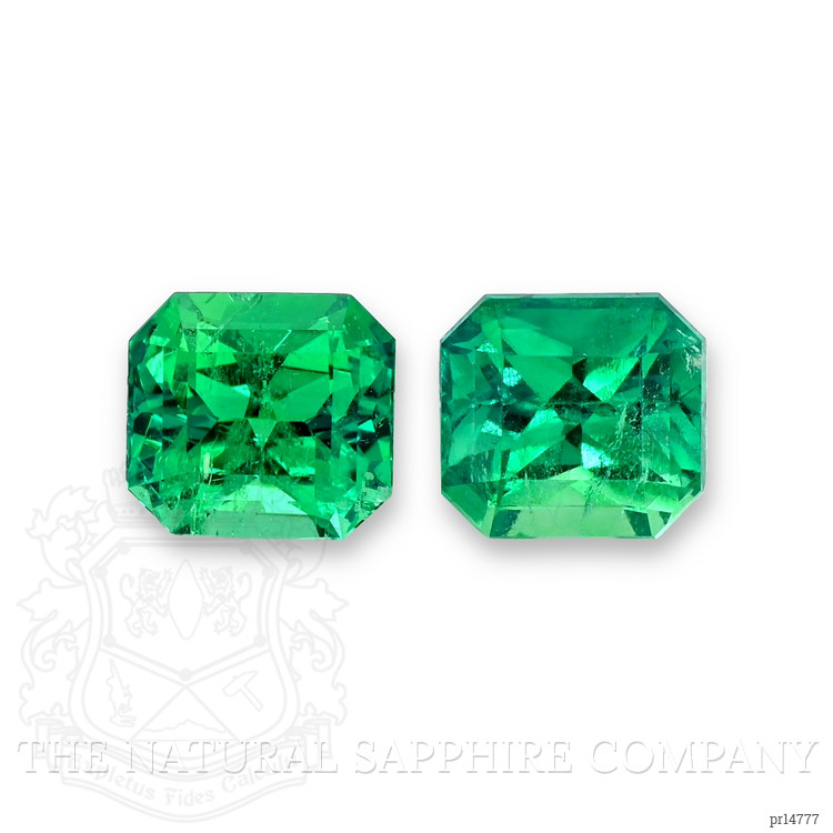 3.57 Ct.Tw. Emerald Pair from Colombia