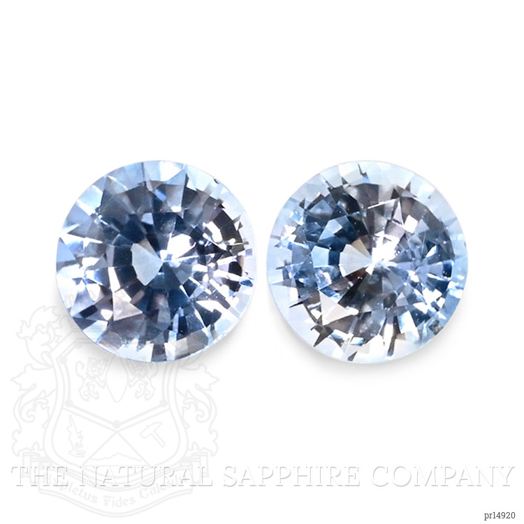 0.93 Ct.Tw. Blue Sapphire Pair from Ceylon (Sri Lanka)
